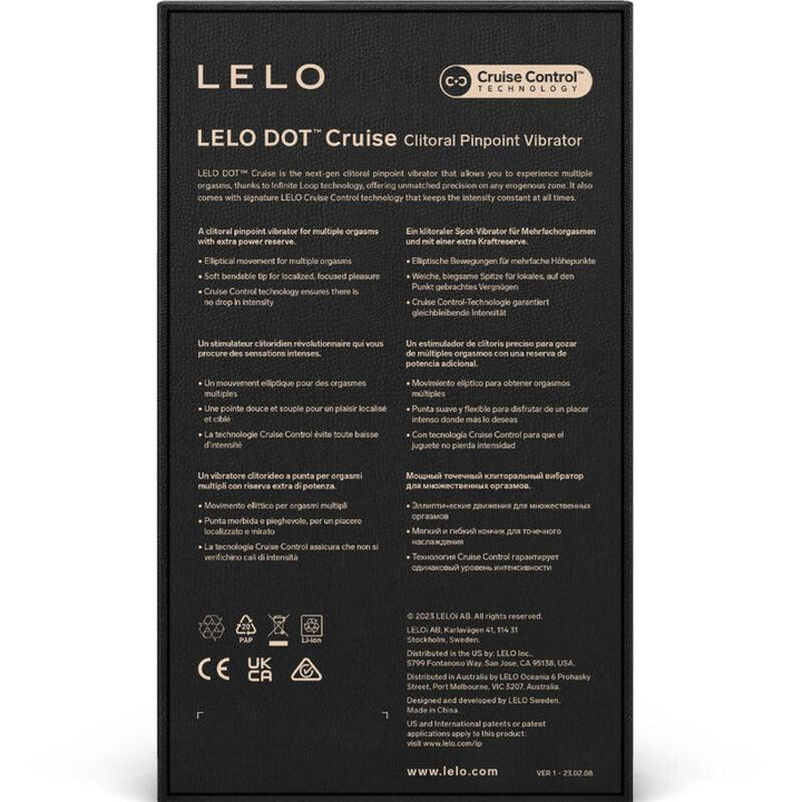 LELO - DOT CRUISE GELBER KLITORIS-STIMULATOR - INTIM SPACE Online Sexshop