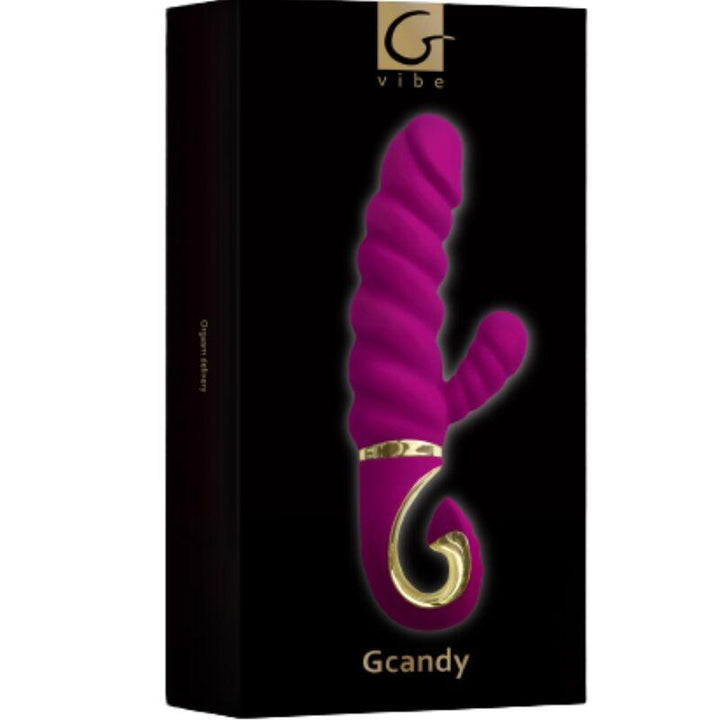 G-VIBE - SPASSSPIELZEUG KANINCHENVIBRATOR GCANDY SÜßE HIMBEERE - INTIM SPACE Online Sexshop