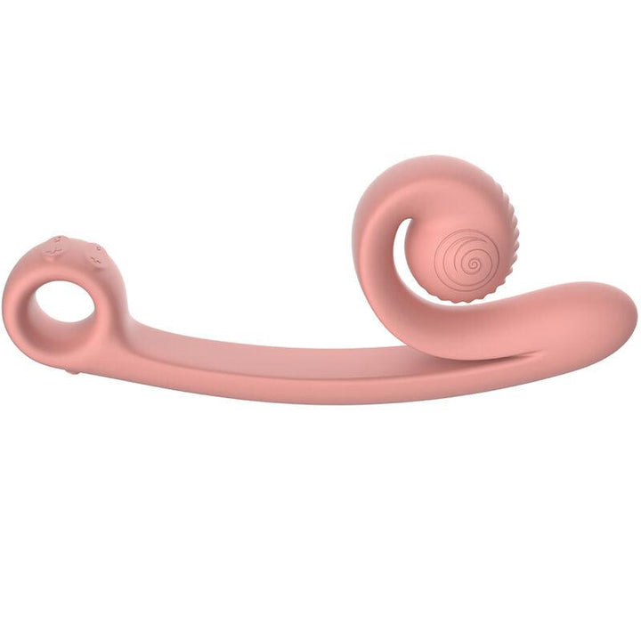 SNAIL VIBE - CURVE VIBRATOR PEACH - INTIM SPACE Online Sexshop