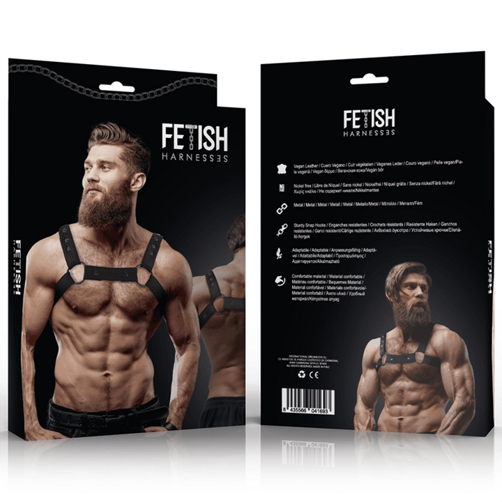 FETISH SUBMISSIVE ATTITUDE - VERSTELLBARER NEOPREN-BRUST-SPORTGURT FÜR MNNER - INTIM SPACE Online Sexshop