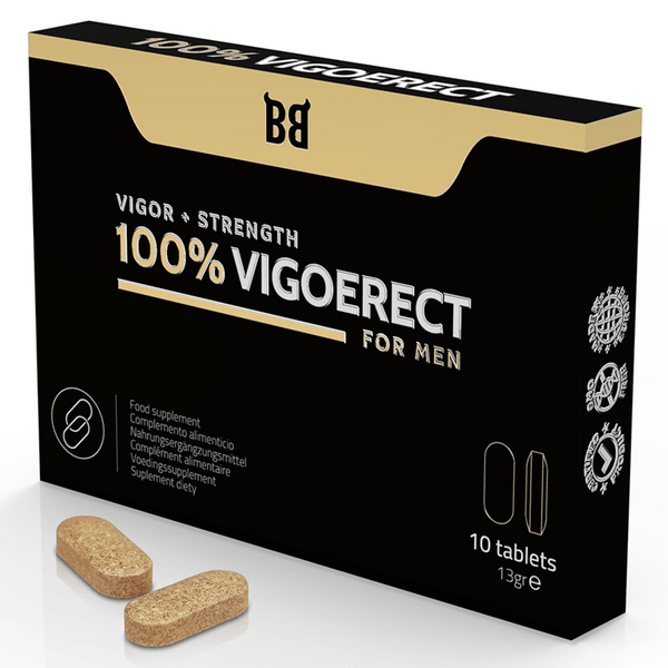 BLACK BULL - 100 - VIGOERECT VIGOR - STÄRKE FÜR MÄNNER 10 TABLETTEN - INTIM SPACE Online Sexshop