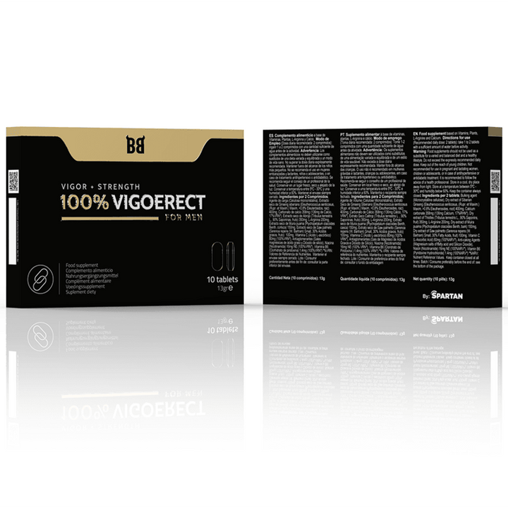 BLACK BULL - 100 - VIGOERECT VIGOR - STÄRKE FÜR MÄNNER 10 TABLETTEN - INTIM SPACE Online Sexshop