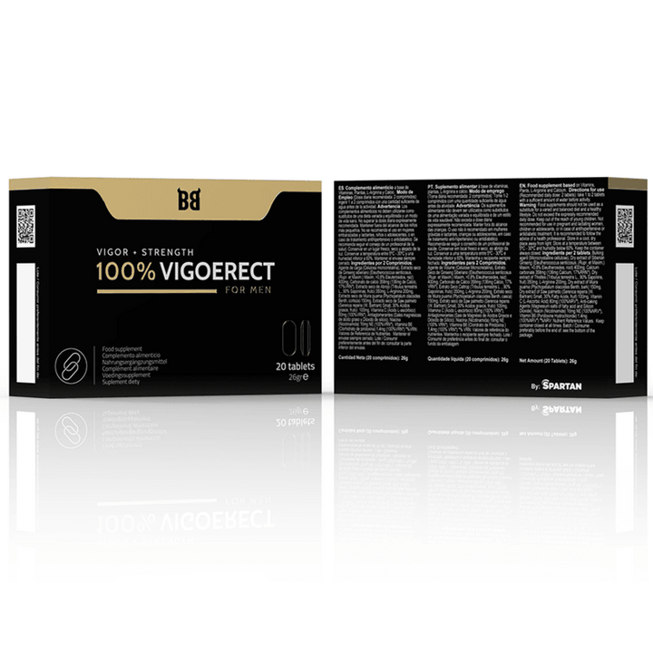 BLACK BULL - 100 - VIGOERECT VIGOR - STÄRKE FÜR MÄNNER 20 TABLETTEN - INTIM SPACE Online Sexshop