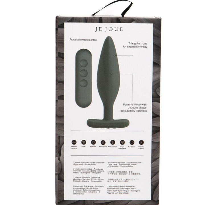 JE JOUE - EGON PLUG ANAL VIBRATOR SCHWARZ - INTIM SPACE Online Sexshop