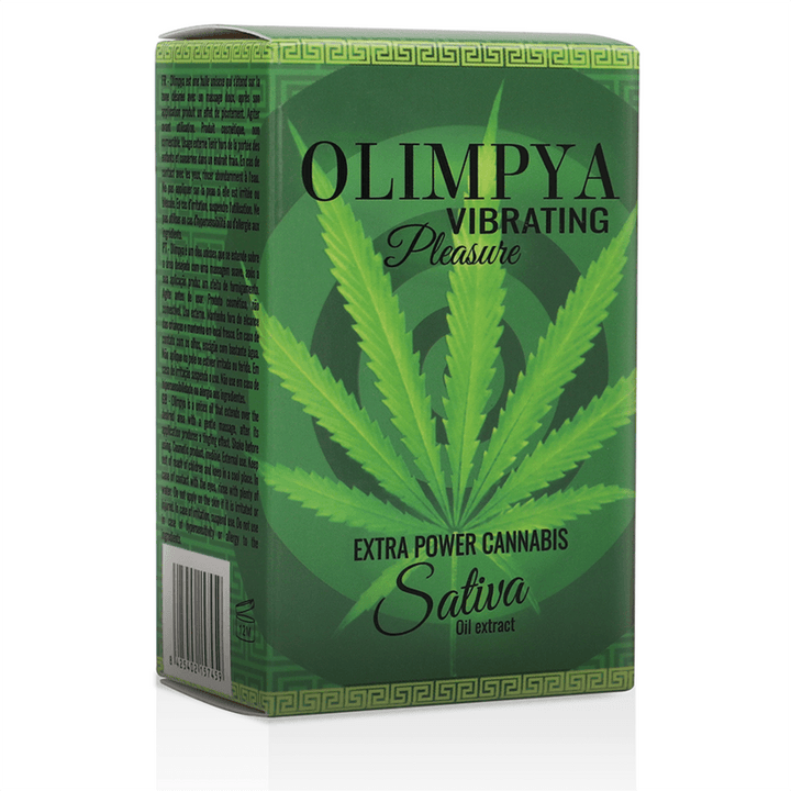 OLIMPYA - VIBRIERENDES VERGNÜGEN EXTRA SATIVA CANNABIS - INTIM SPACE Online Sexshop