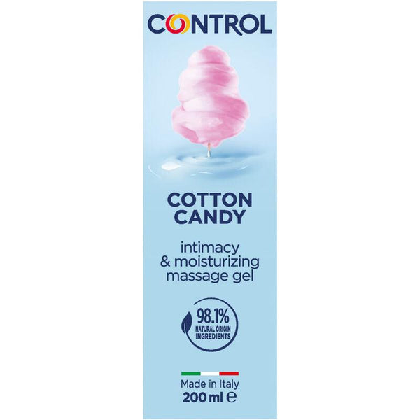 CONTROL - COTTON CANDY MASSAGEGEL - IN - 200 ML - INTIM SPACE Online Sexshop