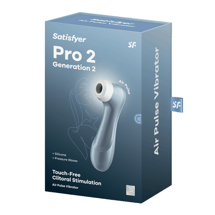 SATISFYER - PRO - LUFTPULSSTIMULATOR BLAU - INTIM SPACE Online Sexshop