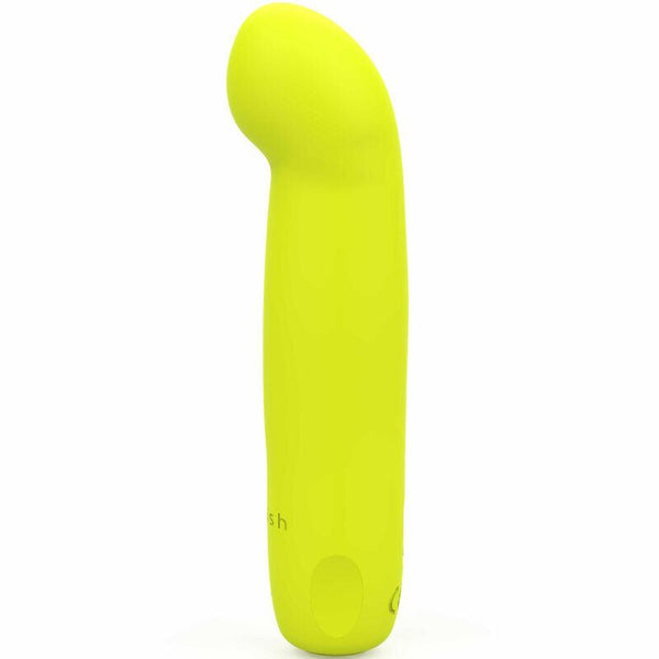 B SWISH - BCUTE CURVE INFINITE KLASSISCHER WIEDERAUFLADBARER SILIKONVIBRATOR GELB - INTIM SPACE Online Sexshop