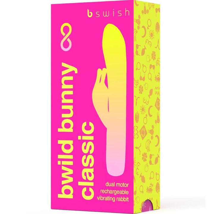 B SWISH - BWILD BUNNY INFINITE KLASSISCHER WIEDERAUFLADBARER VIBRATOR ROSA SILIKON - INTIM SPACE Online Sexshop