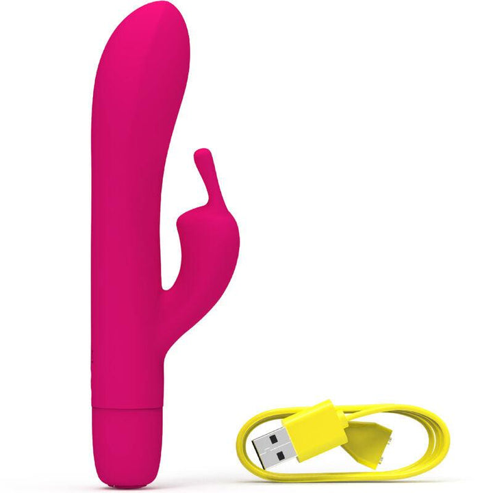 B SWISH - BWILD BUNNY INFINITE KLASSISCHER WIEDERAUFLADBARER VIBRATOR ROSA SILIKON - INTIM SPACE Online Sexshop