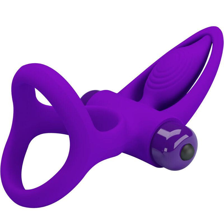 PRETTY LOVE - VIBRATORRING 10 VIBRATIONEN LILA SILIKON - INTIM SPACE Online Sexshop