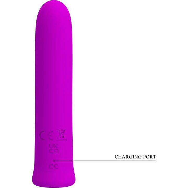 PRETTY LOVE - CURTIS MINI SUPER POWER VIBRATOR 12 LILA SILIKONVIBRATIONEN - INTIM SPACE Online Sexshop