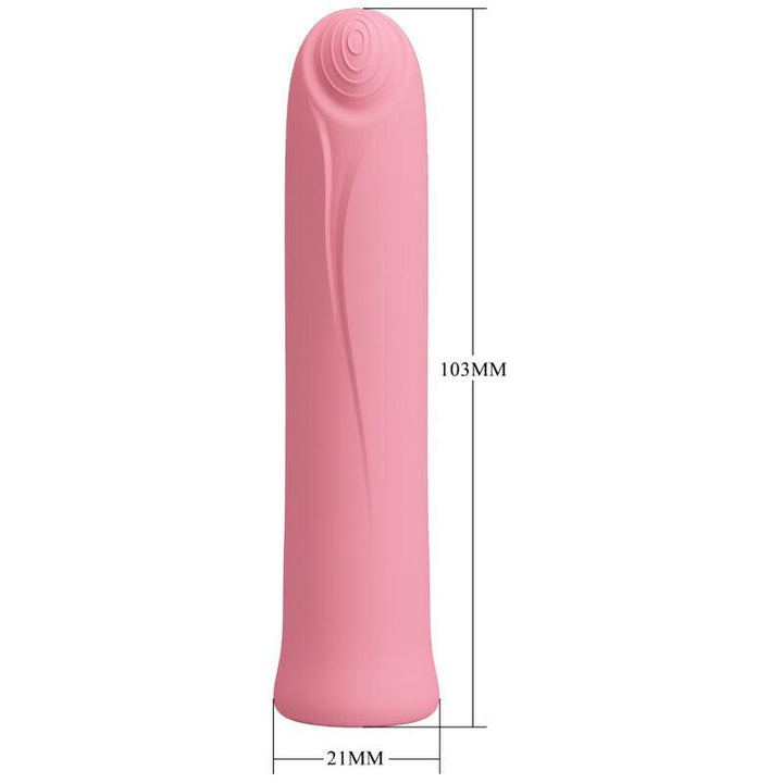 PRETTY LOVE - CURTIS MINI SUPER POWER VIBRATOR 12 ROSA SILIKONVIBRATIONEN - INTIM SPACE Online Sexshop