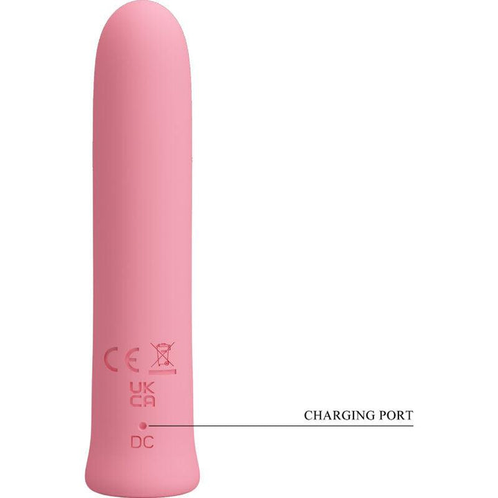 PRETTY LOVE - CURTIS MINI SUPER POWER VIBRATOR 12 ROSA SILIKONVIBRATIONEN - INTIM SPACE Online Sexshop