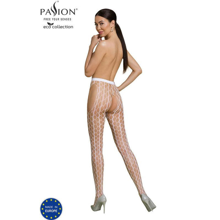 PASSION - ECO COLLECTION BODYSTOCKING ECO S007 WEISS - INTIM SPACE Online Sexshop