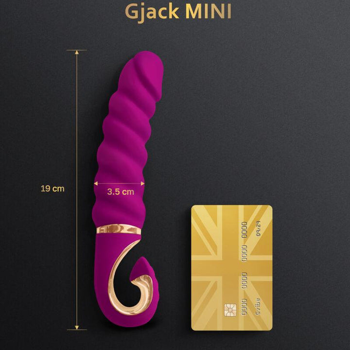 G-VIBE - GJACK MINI LILA VIBRATOR AUS SILIKON - INTIM SPACE Online Sexshop