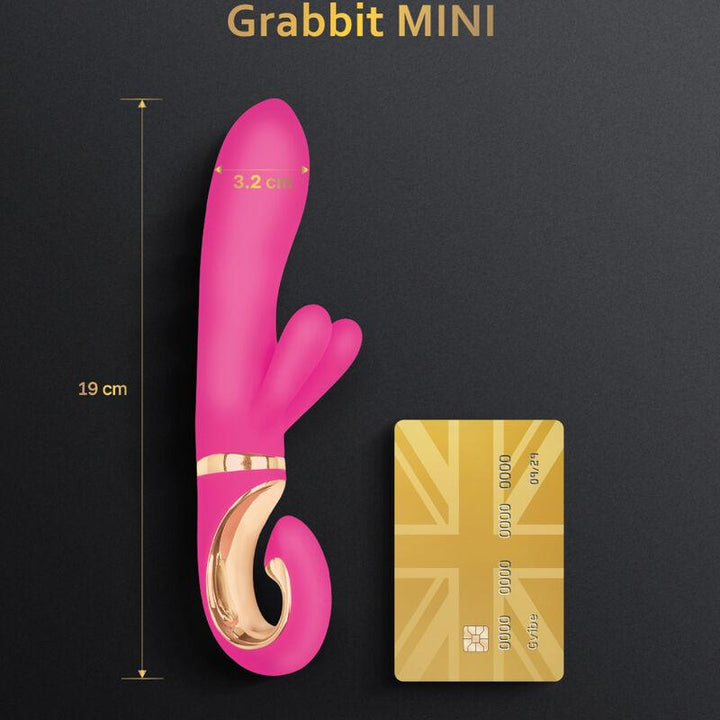 G-VIBE - GRABBIT MINI ROSA SILIKONVIBRATOR - INTIM SPACE Online Sexshop