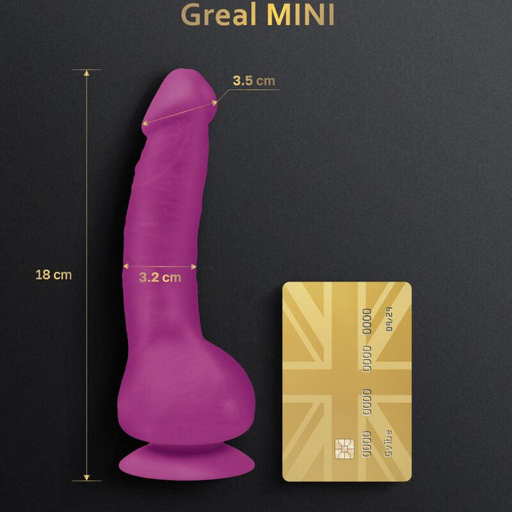 G-VIBE - GREAL MINI FUCHSIA SILIKON VIBRATOR DILDO - INTIM SPACE Online Sexshop