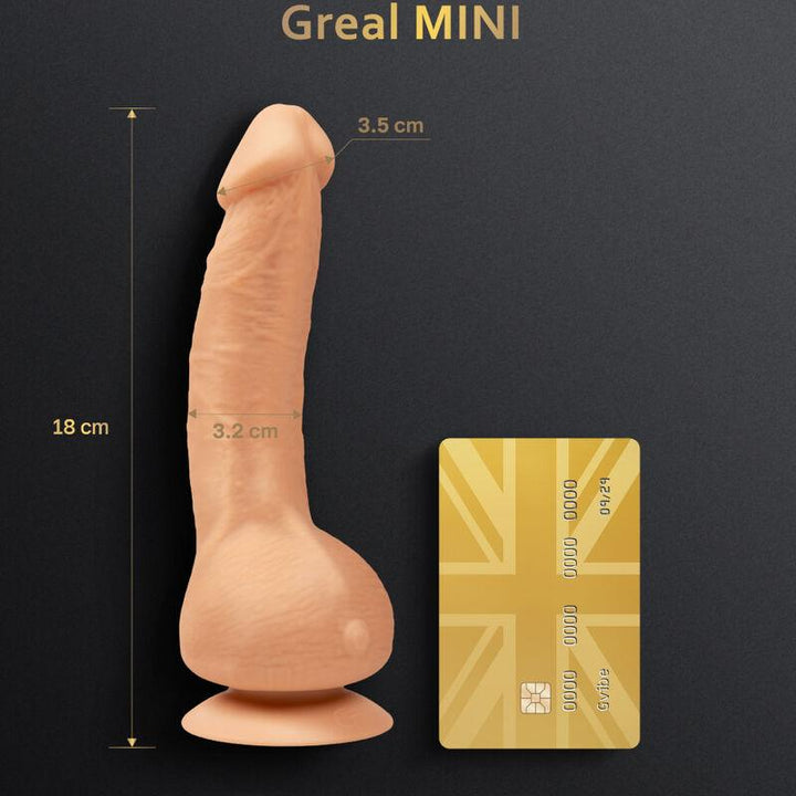 G-VIBE - GREAL MINI VIBRATOR DILDO NATÜRLICHES SILIKON - INTIM SPACE Online Sexshop