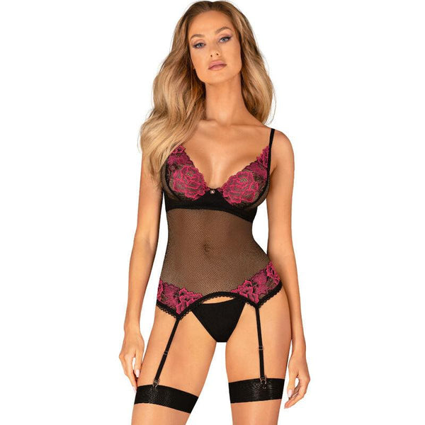 OBSESSIVE - ROSENTY KORSETT M/L - INTIM SPACE Online Sexshop