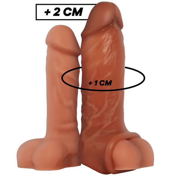 VIRILXL - FLÜSSIGE SILIKON V7 BRAUNE PENISVERLÄNGERUNG - INTIM SPACE Online Sexshop