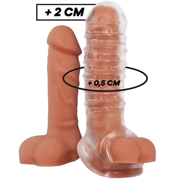 VIRILXL - PENISVERLÄNGERUNG UND HÜLLE V15 TRANSPARENT - INTIM SPACE Online Sexshop