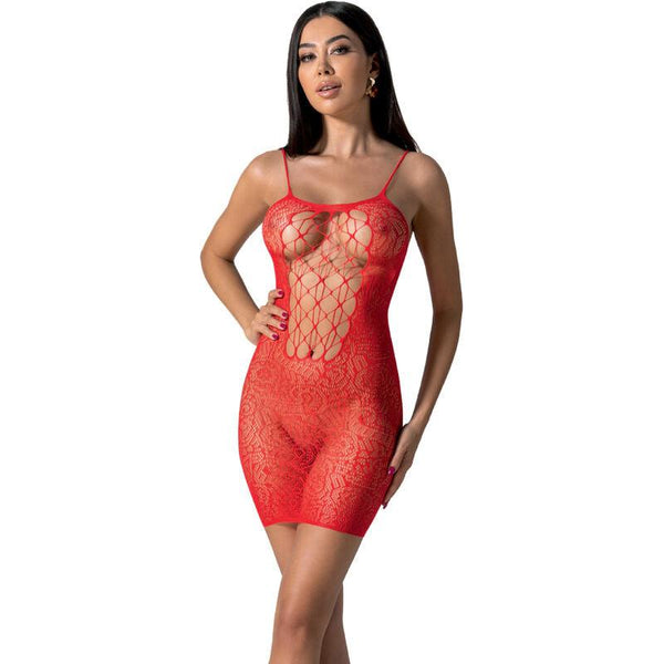 PASSION - BS096 ROTER BODYSTOCKING, EINE GRÖSSE - INTIM SPACE Online Sexshop