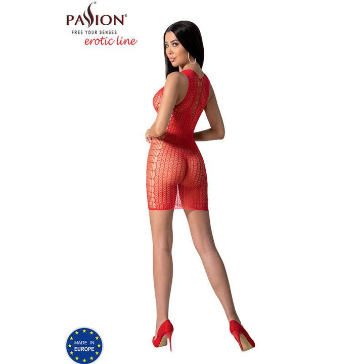 PASSION - BS097 ROTER BODYSTOCKING, EINE GRÖSSE - INTIM SPACE Online Sexshop