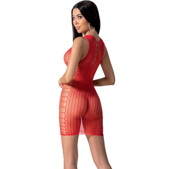 PASSION - BS097 ROTER BODYSTOCKING, EINE GRÖSSE - INTIM SPACE Online Sexshop