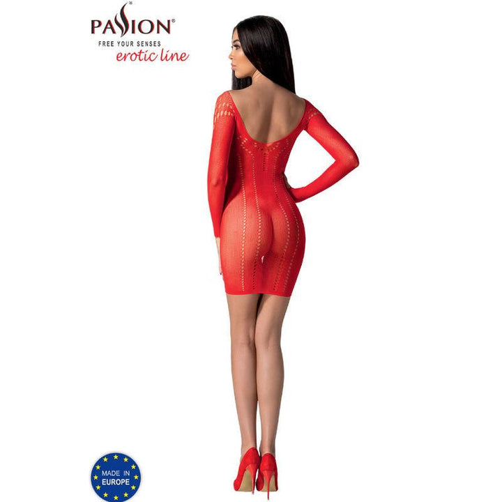 PASSION - BS101 ROTER BODYSTOCKING, EINE GRÖSSE - INTIM SPACE Online Sexshop