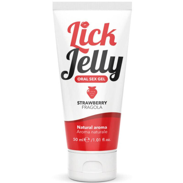 INTIMATELINE - LICK JELLY ERDBEER-SCHMIERMITTEL 50 ML - INTIM SPACE Online Sexshop