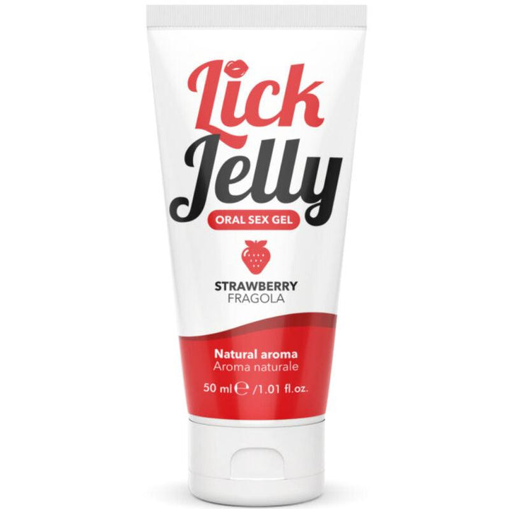 INTIMATELINE - LICK JELLY ERDBEER-SCHMIERMITTEL 50 ML - INTIM SPACE Online Sexshop