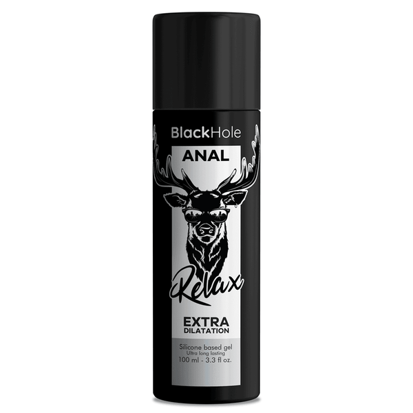 BLACK HOLE - SCHWARZES LOCH-GEL-SILIKON-BASIS-ANAL-DILATION 100 ML - INTIM SPACE Online Sexshop