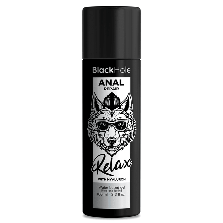 BLACK HOLE - ANAL REPAIR WASSERBASIERTE ENTSPANNUNG MIT HYALURON 100 ML - INTIM SPACE Online Sexshop