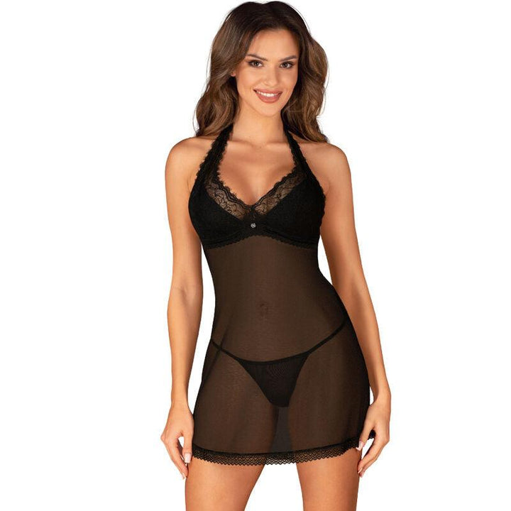 OBSESSIVE - MEDILLA CHEMISE - TANGA XS/S - INTIM SPACE Online Sexshop