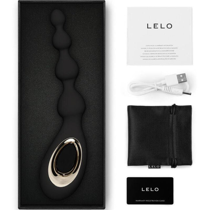 LELO - SORAYA BEADS SCHWARZES ANALMASSAGER - INTIM SPACE Online Sexshop