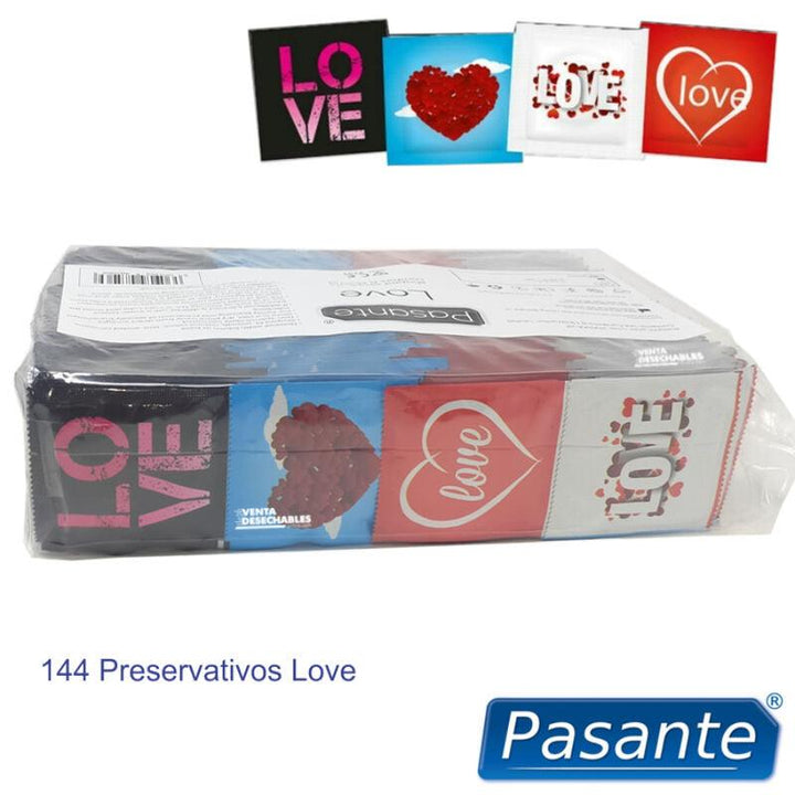 PASANTE - KONDOME LOVE BAG 144 EINHEITEN - INTIM SPACE Online Sexshop