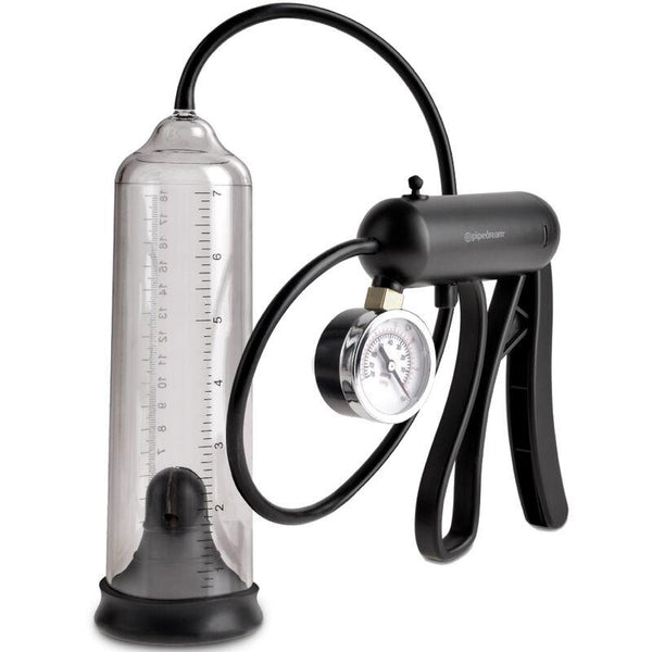 PUMP WORX - PRO-GAUGE KRAFTPUMPE TRANSPARENT - INTIM SPACE Online Sexshop