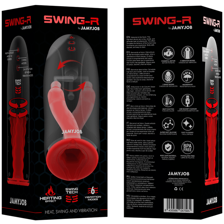 JAMYJOB - SWING-R HEIZEFFEKT, SWING TECH UND VIBRATIONS-MASTURBATOR - INTIM SPACE Online Sexshop