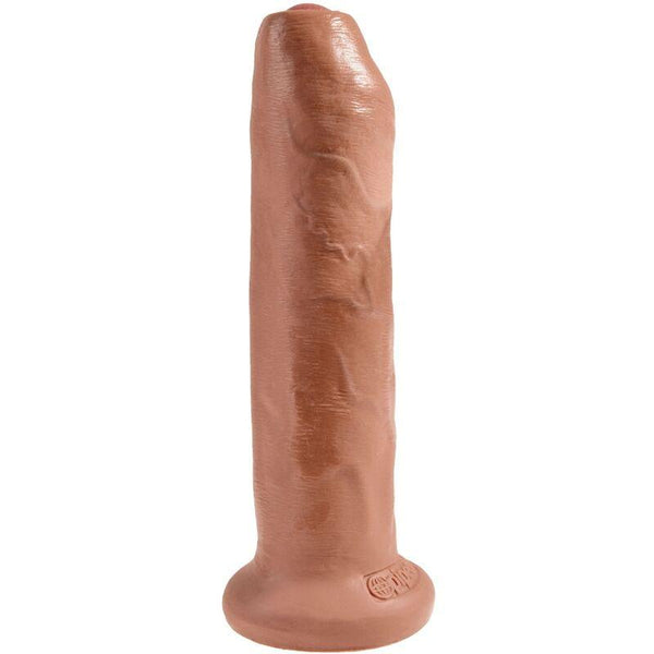 KING COCK - UNGESCHNITTENER REALISTISCHER PENIS 17.8 CM KARAMELL - INTIM SPACE Online Sexshop