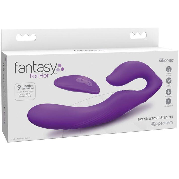 FANTASY FOR HER - DOPPELPENETRATIONSVIBRATOR MIT FERNBEDIENUNG, - VIOLETTE STUFEN - INTIM SPACE Online Sexshop