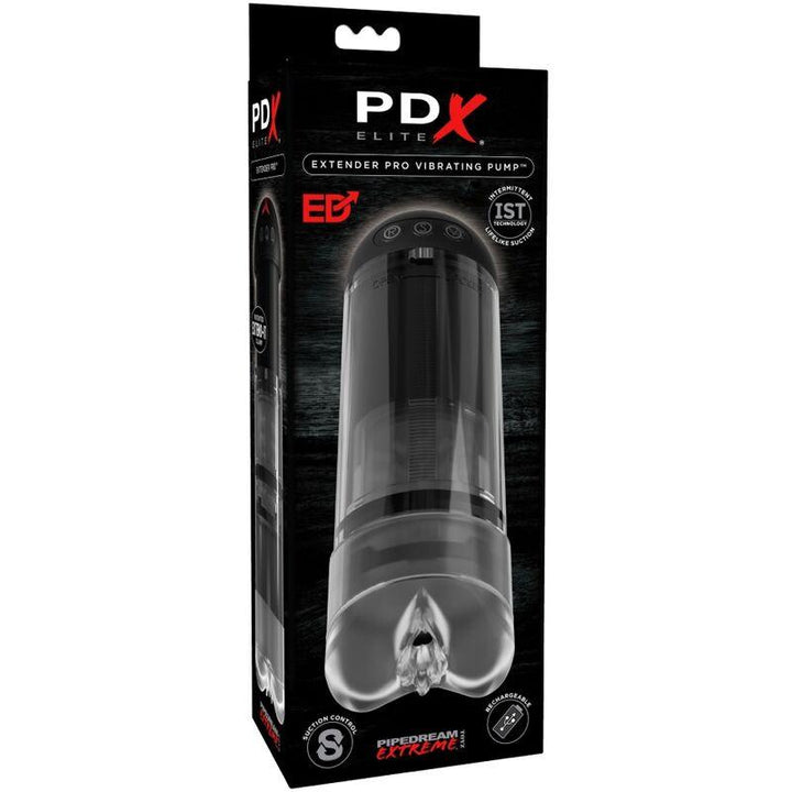 PDX ELITE - STROKER EXTENDER PRO VIBRATOR - INTIM SPACE Online Sexshop