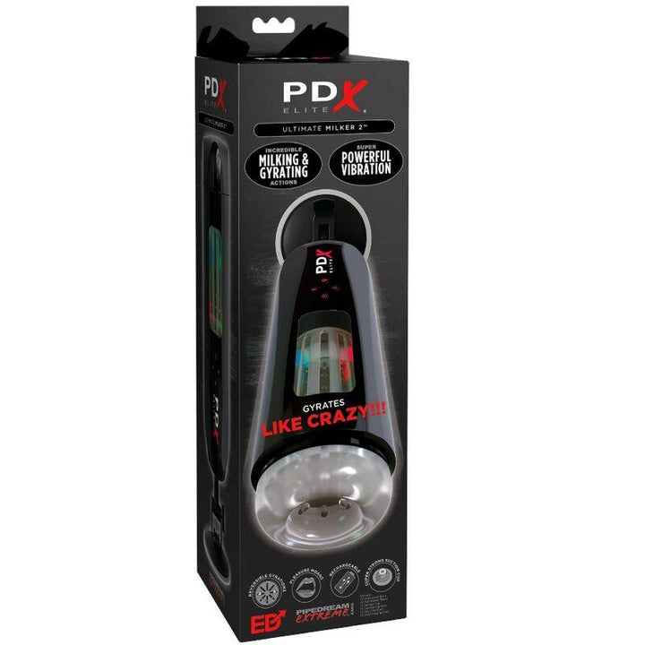 PDX ELITE - STROKER ULTIMATE MILKER - ROTIEREND - VIBRATOR - INTIM SPACE Online Sexshop