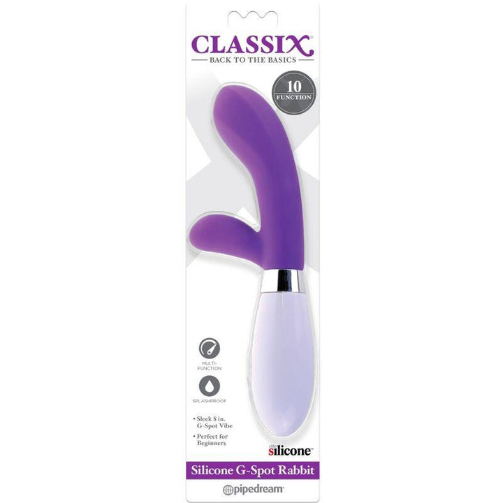 CLASSIX - RABBIT G-SPOT VIBRATOR LILA SILIKON - INTIM SPACE Online Sexshop