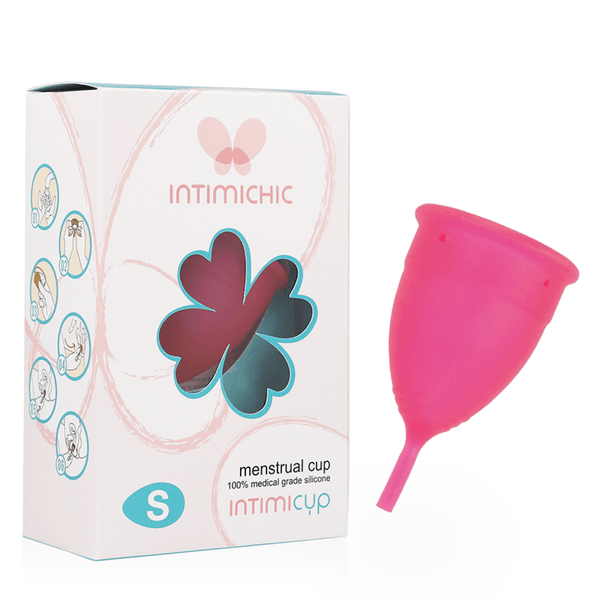 INTIMICHIC - MENSTRUAL CUP MEDIZINISCHES SILIKON - GRÖSSE S - INTIM SPACE Online Sexshop