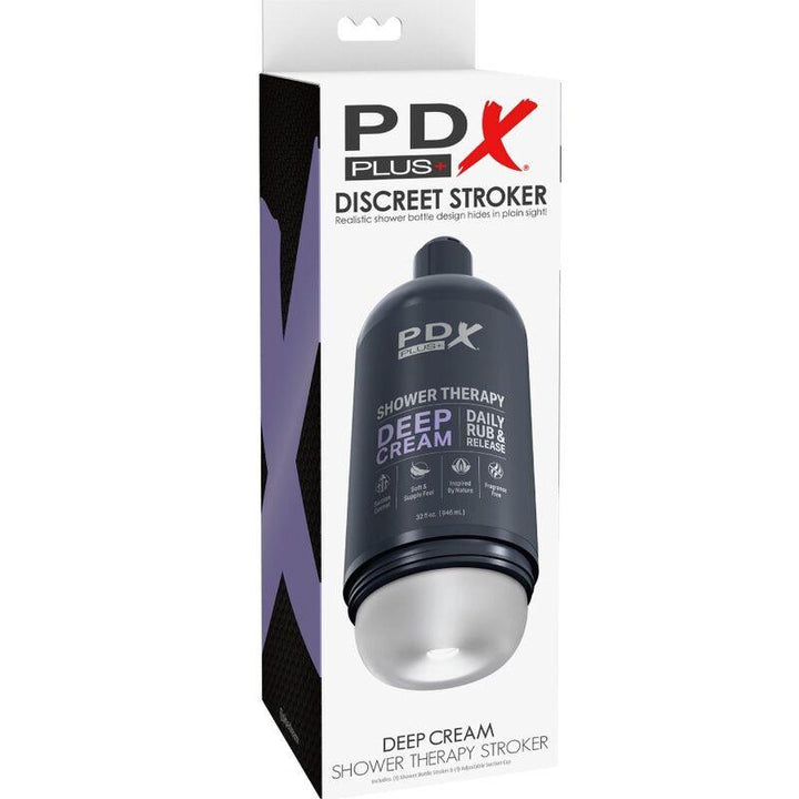 PDX PLUS - STROKER MASTURBATOR DISKRETES TIEFE CREME-SHAMPOO-FLASCHEN-DESIGN - INTIM SPACE Online Sexshop