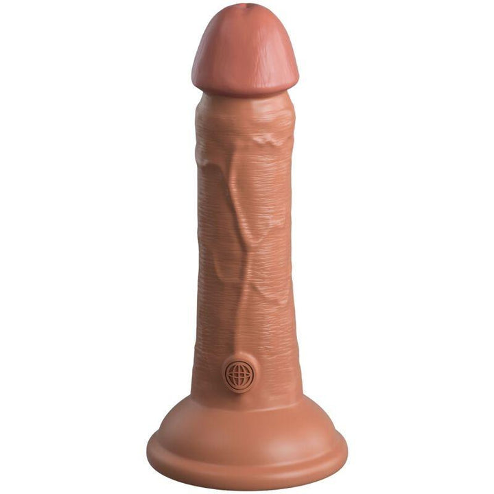 KING COCK - ELITE REALISTISCHER SILIKONDILDO 15.2 CM KARAMELL - INTIM SPACE Online Sexshop