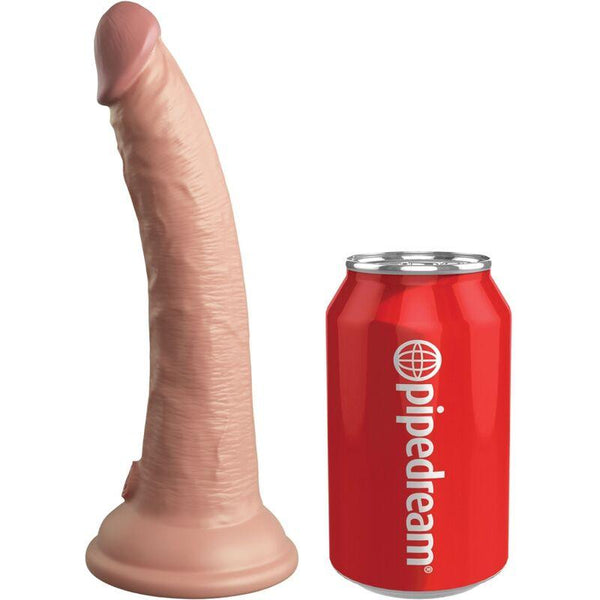 KING COCK - ELITE REALISTISCHER SILIKONDILDO 17.8 CM - INTIM SPACE Online Sexshop