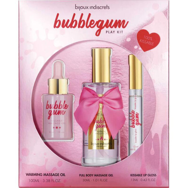 BIJOUX - INDISCRETS BUBBLEGUM-SPIELSET MIT ÖL GEL UND LIPGLOSS - INTIM SPACE Online Sexshop