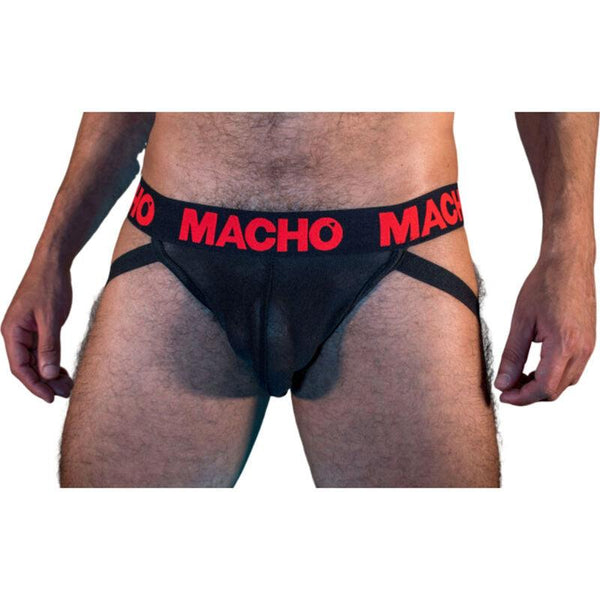 MACHO - MX26X2 JOCK SCHWARZ/ROT S - INTIM SPACE Online Sexshop